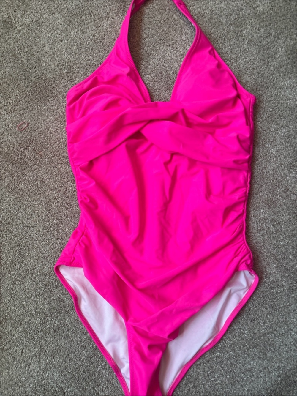 Hot Pink One-Piece Swimsuit